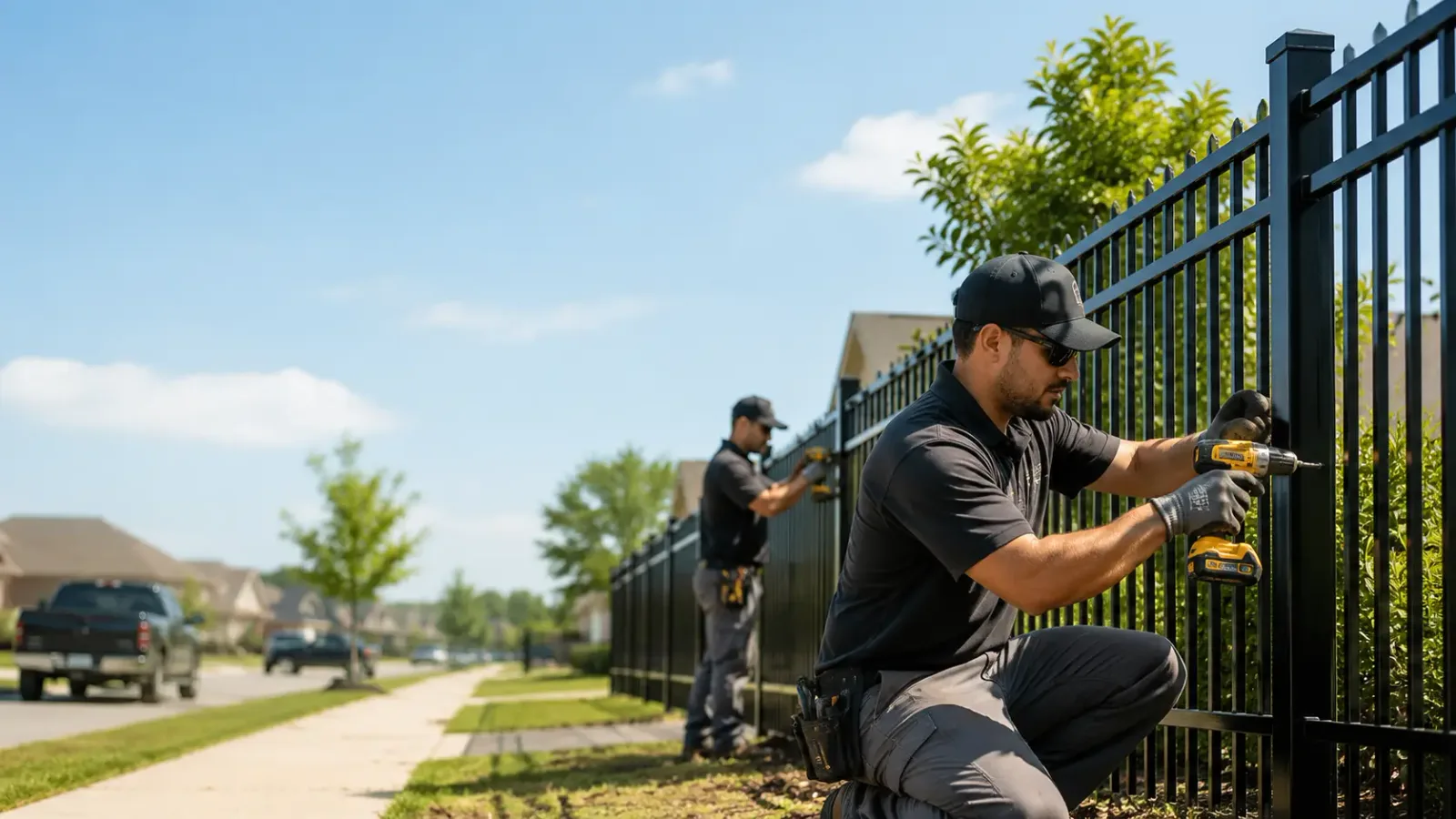 Metal Fence Installation in Megargel, TX